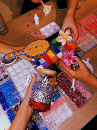 Princess Hairbrush Bedazzling Party: Embellish a hairbrush that makes you feel like a princess every time you use it! image 7