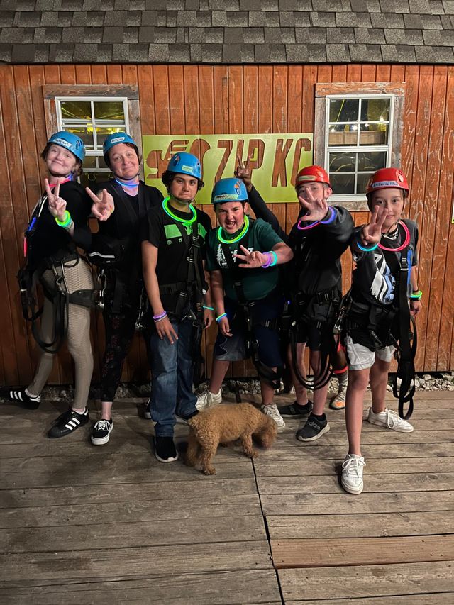 ZipKC's Night Flight Tour Zipline Experience image 4