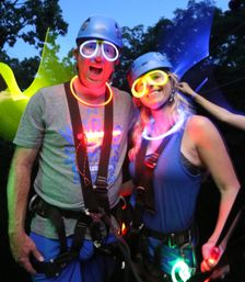 ZipKC's Night Flight Tour Zipline Experience image 2