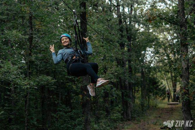 ZipKC's Hike and Zip Zipline Experience image 6