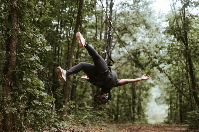 ZipKC's Hike and Zip Zipline Experience image 1
