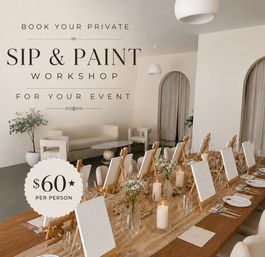 Private Sip & Paint Workshop + Champagne image