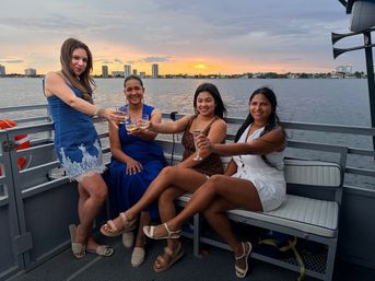 Sunset + Champagne Evening Boat Tour image