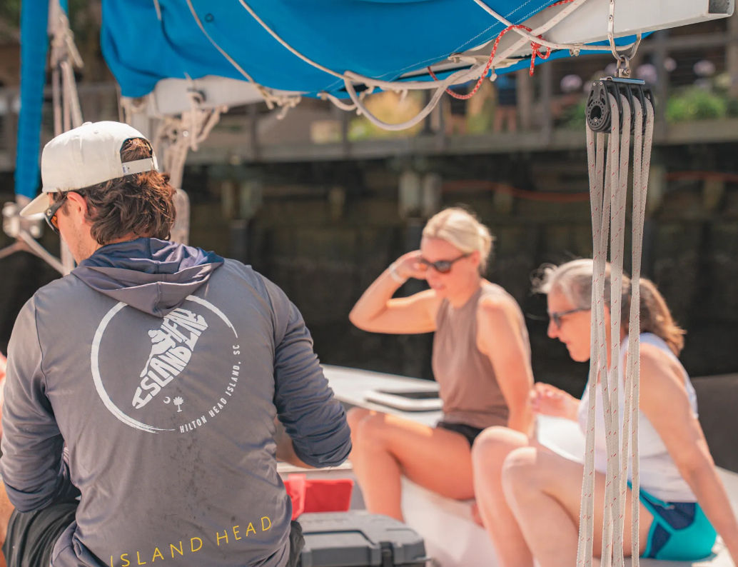 Dolphin Sail with Salt Marsh Sailing image 3