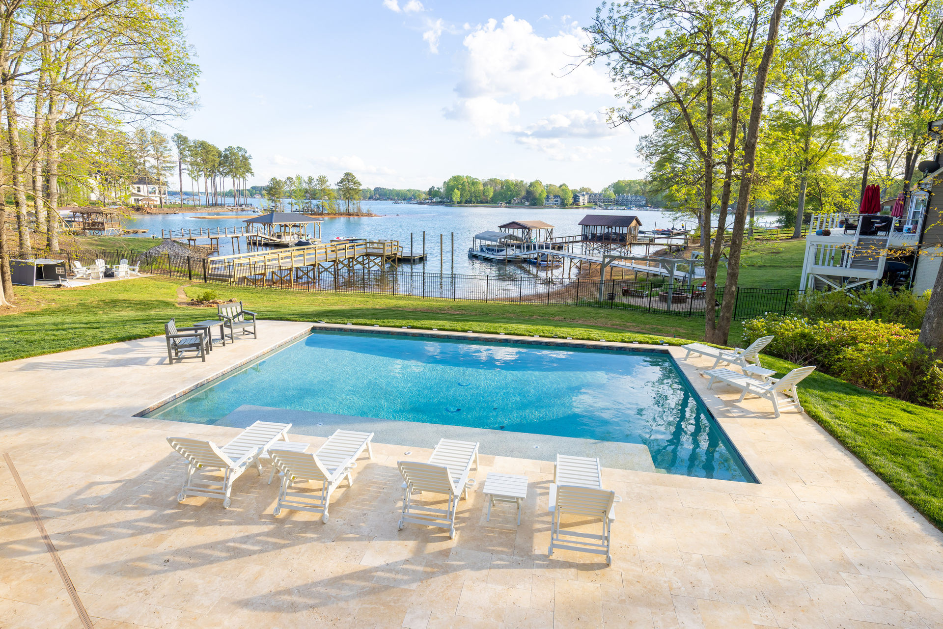 Lakefront Escape: Private Pool, Dock, Firepit, Sunset Vibes image 1
