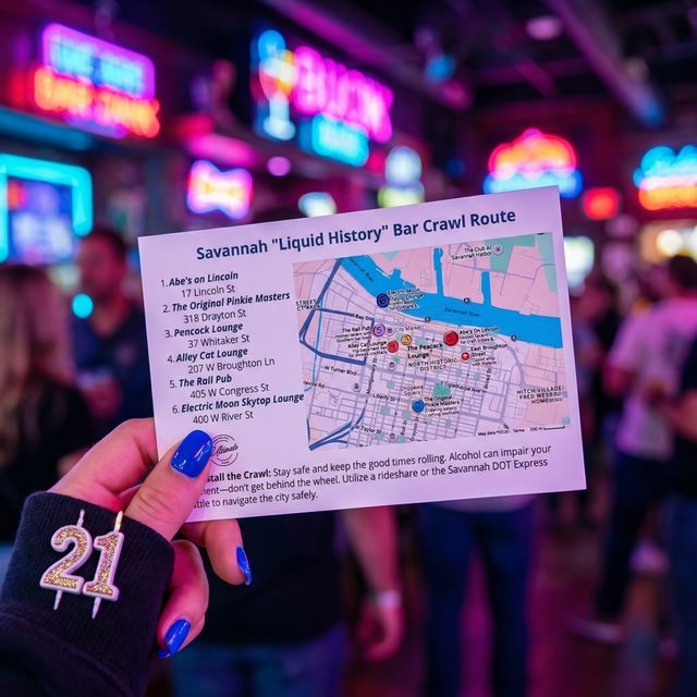 Savannah's Liquid History Bar Crawl Party Pack (10-Pack) image 4