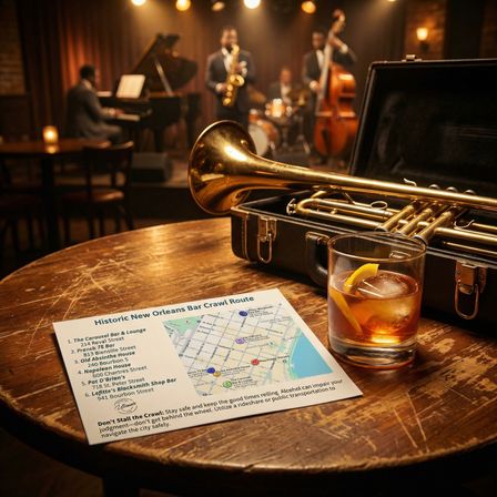 The NOLA History on Tap Scratch-Off Bar Crawl Party Pack (10 Pack) image 6