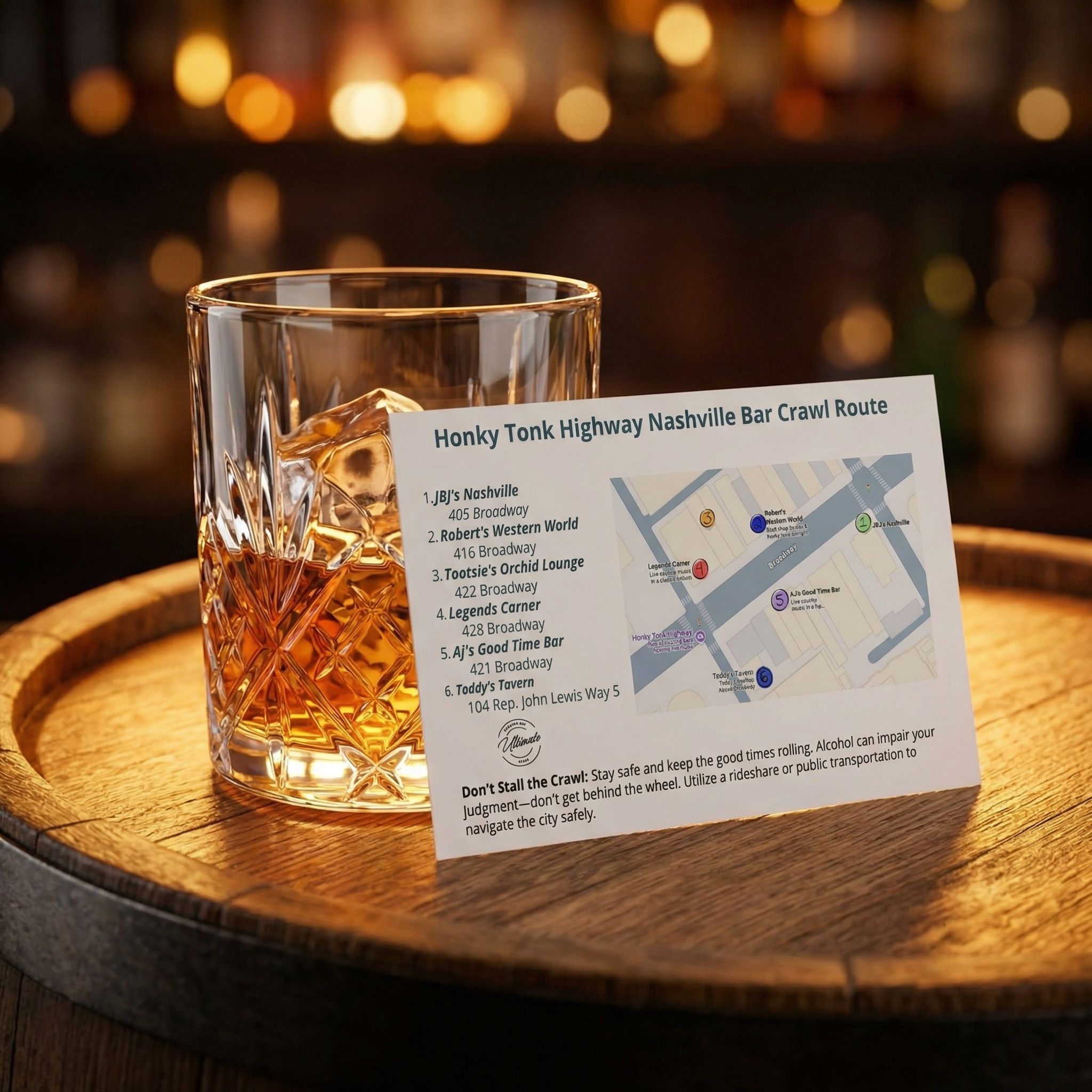 Honky Tonk Highway Nashville Bar Crawl (10-Pack) image 3