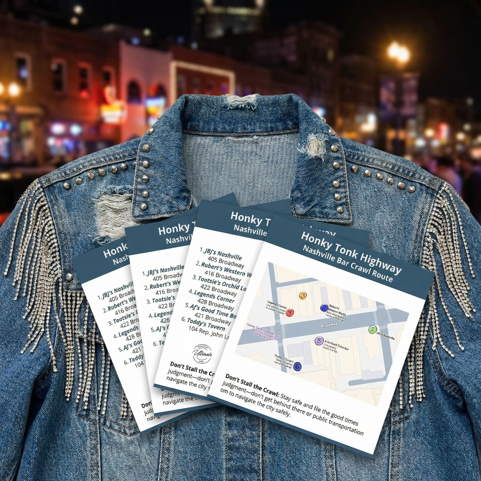 Honky Tonk Highway Nashville Bar Crawl (10-Pack) image 2