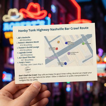 Honky Tonk Highway Nashville Bar Crawl (10-Pack) image 5