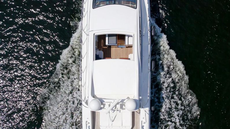 Ultimate Miami Bachelorette Yacht Experience: 75' Mangusta M3 with Crew and Party Vibes image 42