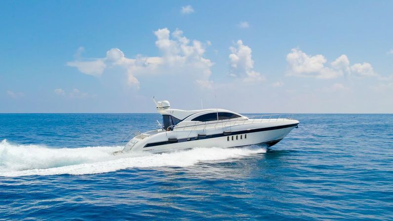 Ultimate Miami Bachelorette Yacht Experience: 75' Mangusta M3 with Crew and Party Vibes image 35