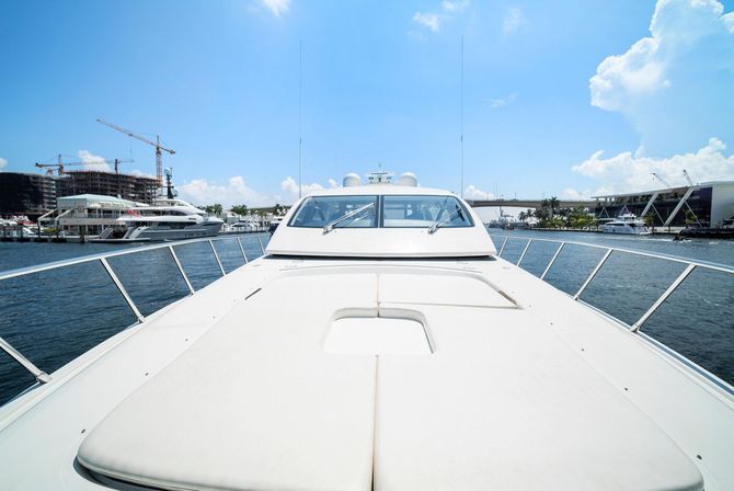 Ultimate Miami Bachelorette Yacht Experience: 75' Mangusta M3 with Crew and Party Vibes image 45