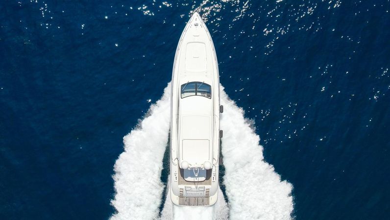 Ultimate Miami Bachelorette Yacht Experience: 75' Mangusta M3 with Crew and Party Vibes image 41