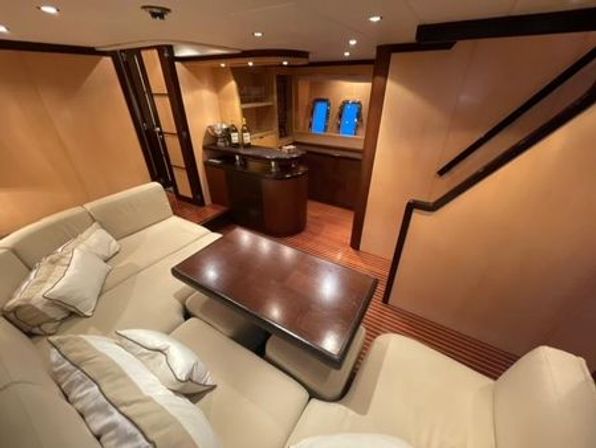 Ultimate Miami Bachelorette Yacht Experience: 75' Mangusta M3 with Crew and Party Vibes image 19