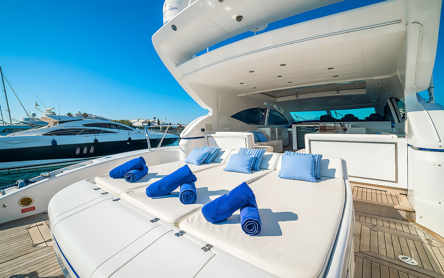 Ultimate Miami Bachelorette Yacht Experience: 75' Mangusta M3 with Crew and Party Vibes image 2