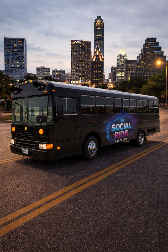 Austin Party Bus Rental and Limo Service for Groups of 10-40 image 3