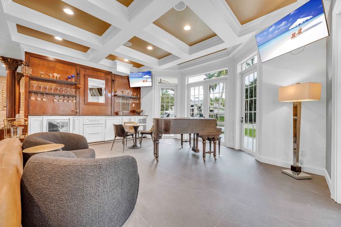 The Modern Castle: Luxury 8-BR Estate with Pool & Rooftop Lounge for Groups image 80