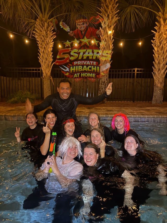 5 STARS HIBACHI at Home ! Experiencing LIVE in your backyard! Who's ready for SAKEGUN??? image 3