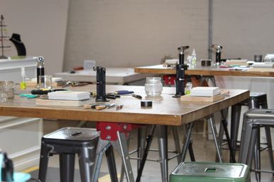 Make Your Own Sterling Silver Gemstone Pendant in Chicago image