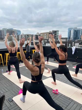 Private Strength, Mat Pilates, or Yoga Class w/ Pushups + Prosecco (Voted "Best Bachelorette Workout") image 20