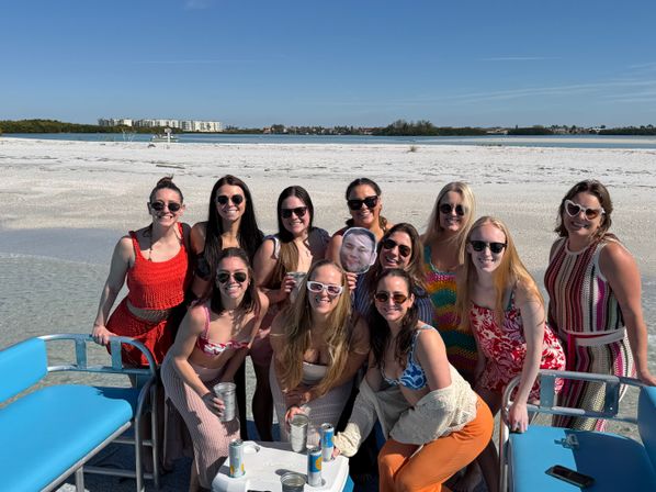 Captained Sandbar/Island Hopping Party Charter image 14