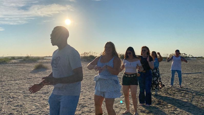 Sand In My Boots: Line Dance on the Beach image 1