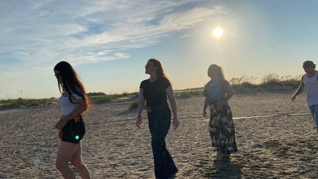 Sand In My Boots: Line Dance on Tybe Island Beach image 3