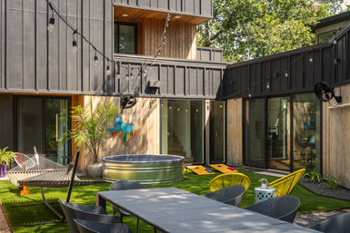 Modern Villa with Heated Cowboy Pool + Outdoor Movie Theater, 6 Mins from Downtown image 22