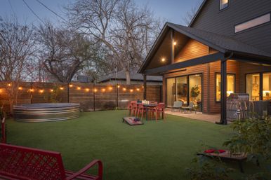 Outdoor Oasis: Heated Cowboy Pool, Infrared Sauna, Golf, Games + Gym image 40