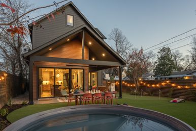 Outdoor Oasis: Heated Cowboy Pool, Infrared Sauna, Golf, Games + Gym image 1