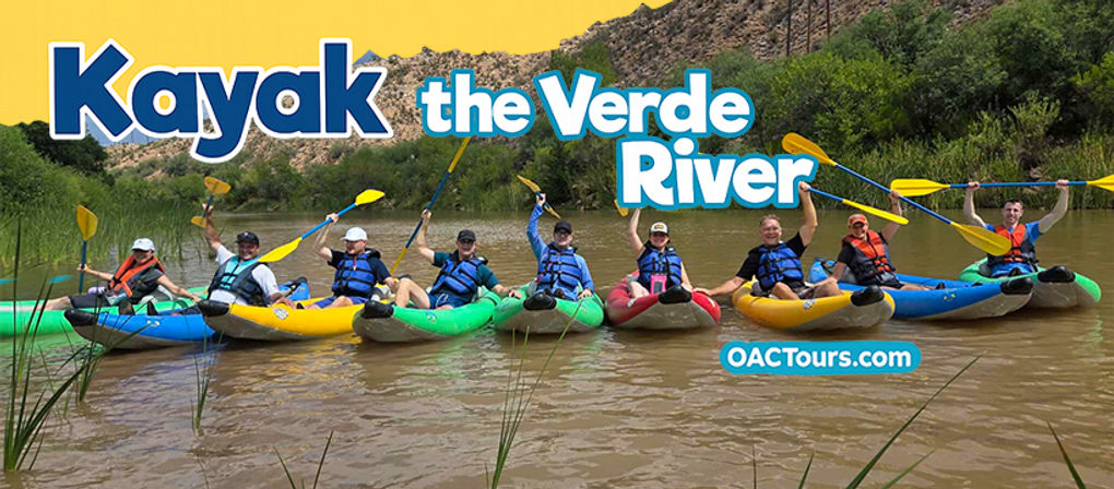 Guided Kayak Tour on the Verde River image 1