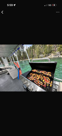 30ft Double Decker Party Pontoon with Waterslides! image 12