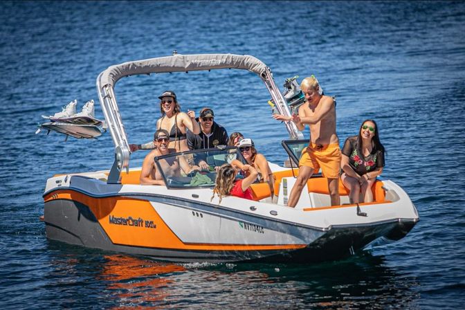 Mastercraft Wakeboard/ Surf Boat Rental image 1