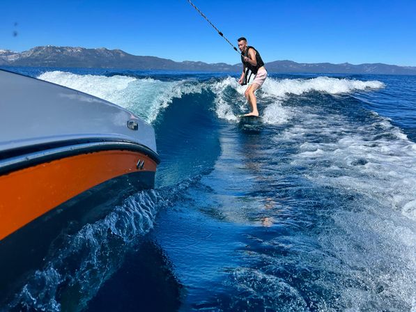 Mastercraft Wakeboard/ Surf Boat Rental image 6