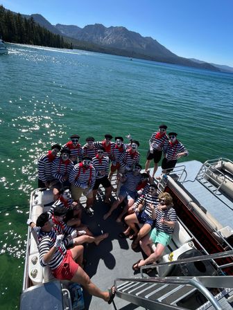 30ft Double Decker Party Pontoon with Waterslides! image 24