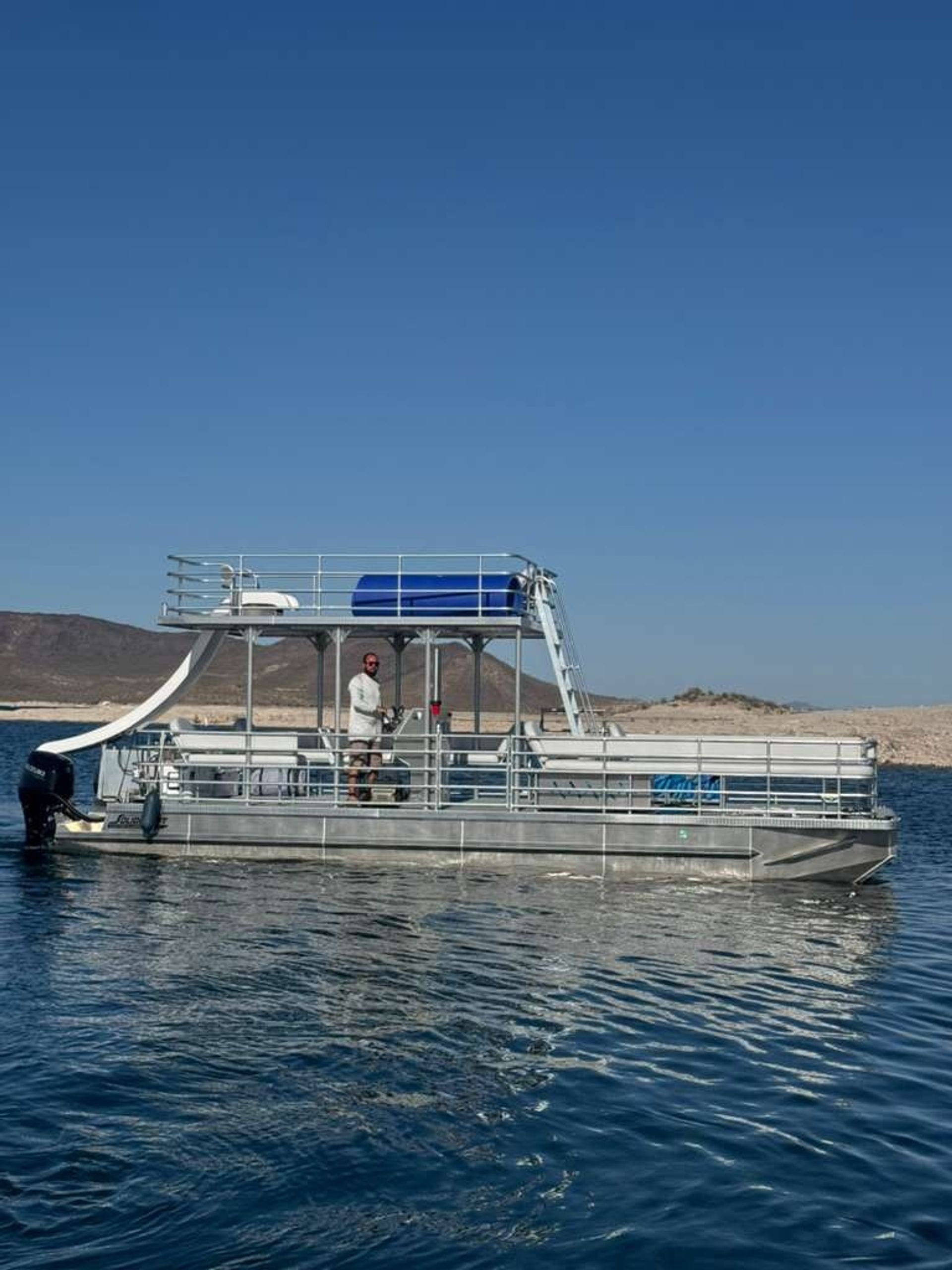 Party Boat at Lake Pleasant with slide - up to 22 passengers - Captained - Killer sound system image 2