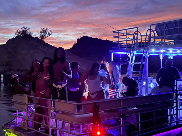 Party Boat at Lake Pleasant with slide - up to 22 passengers - Captained - Killer sound system image 3