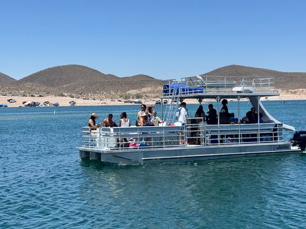 Party Boat at Lake Pleasant with slide - up to 22 passengers - Captained - Killer sound system image 17