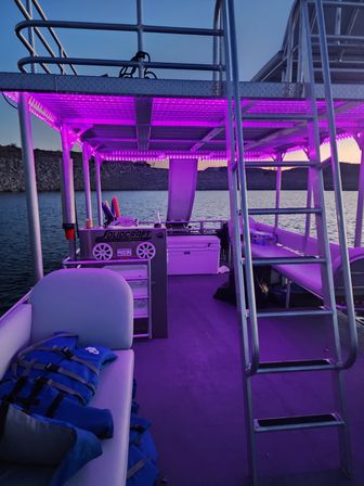 Party Boat at Lake Pleasant with slide - up to 22 passengers - Captained - Killer sound system image 22
