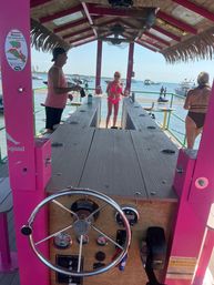Floating Paradise Awaits — Cruise Lake St. Clair in Tiki Style. image 7