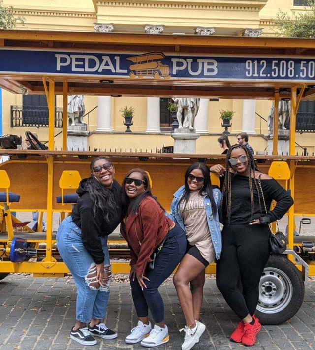 Pedal Pub Party Bike in Downtown Savannah with Exclusive Drink Deals at 20+ Bars image 3