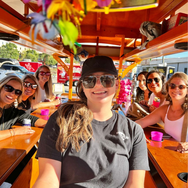 Pedal Pub Party Bike in Downtown Savannah with Exclusive Drink Deals at 20+ Bars image 4