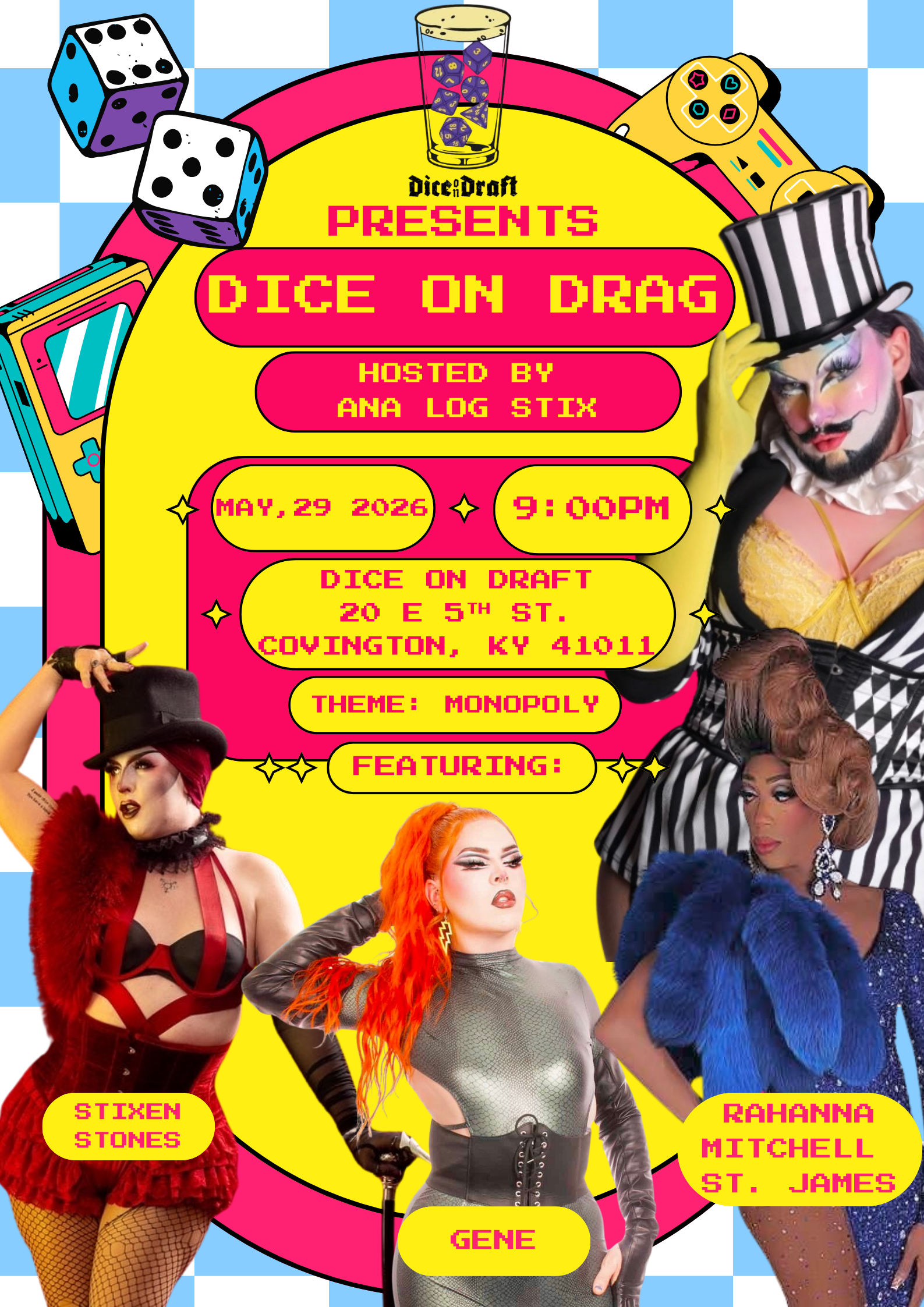 Dice on Drag Nights at Dice on Draft image 1