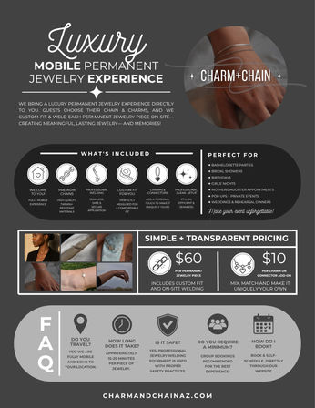 Luxury Mobile Permanent Jewelry Experience for Events & Parties image 9