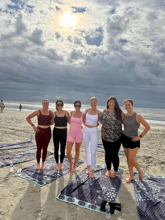 Private Yoga Group Session Hosted at Beach Location, Home Rental, or Waterfront Parks with Aromatherapy, Gift Bags, & More image 83