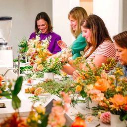 Luxury Floral Design Workshops & Event Styling in Los Angeles image