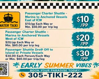 Paradiso Tiki Tours — Miami's Only BYOB Tiki Boat Cruise to Haulover Sandbar & Raccoon Island image 11