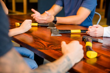 Adulting Can Wait: Axe Throwing + Smart Darts for Your Tempe Group Night image 8