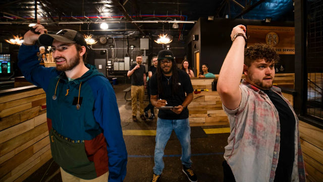 Adulting Can Wait: Axe Throwing + Smart Darts for Your Tempe Group Night image 3